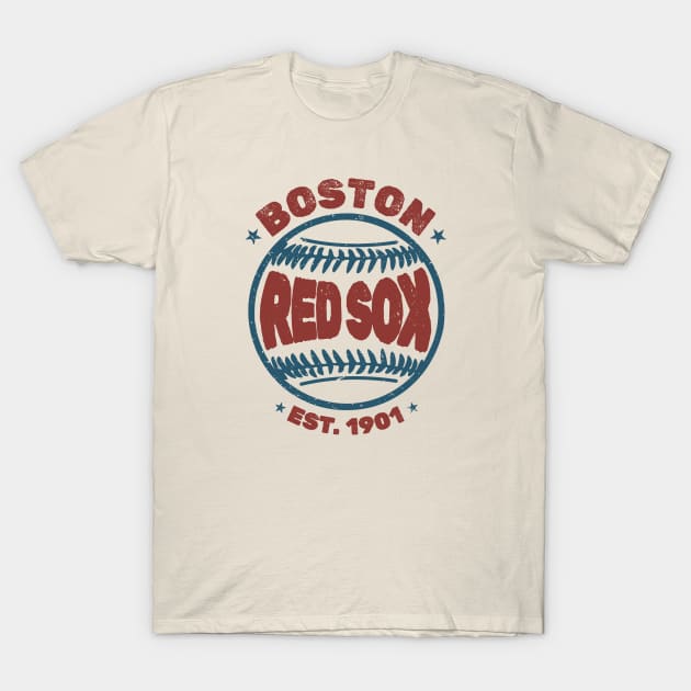 boston red sox - retro T-Shirt by LAKOSH